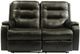 Flexsteel® Customizable Arlo Leather Power Reclining Loveseat-3