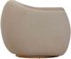 TOV Furniture Judy Taupe Boucle Swivel Accent Chair-4