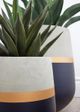 Le Present Belly Gold Black 18" Planter-3