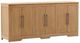 Dovetail Furniture Delacruz Natural 80" Sideboard-0