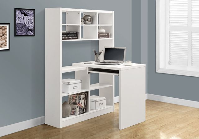 Monarch Specialties Inc. White Computer Desk-1
