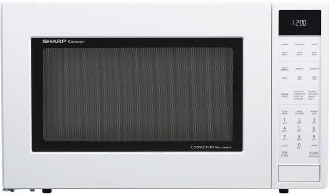 Sharp® Carousel® 1.5 Cu. Ft. White Convection Countertop Microwave-0