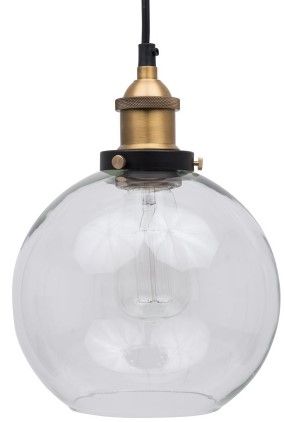 YHD Dark Gray 1-Light Pendant Lighting-4