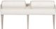Vanguard® Furniture Compendium Jensen Interest Ivory Bench-2