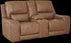 Signature Design by Ashley® DeepWakes Caramel Power Reclining Loveseat with Console and Adjustable Headrest-0
