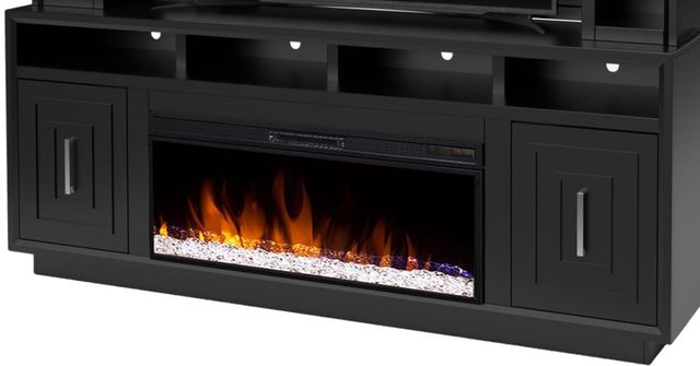 Legends Home Sunset Seal Skin Black Fireplace Center-1