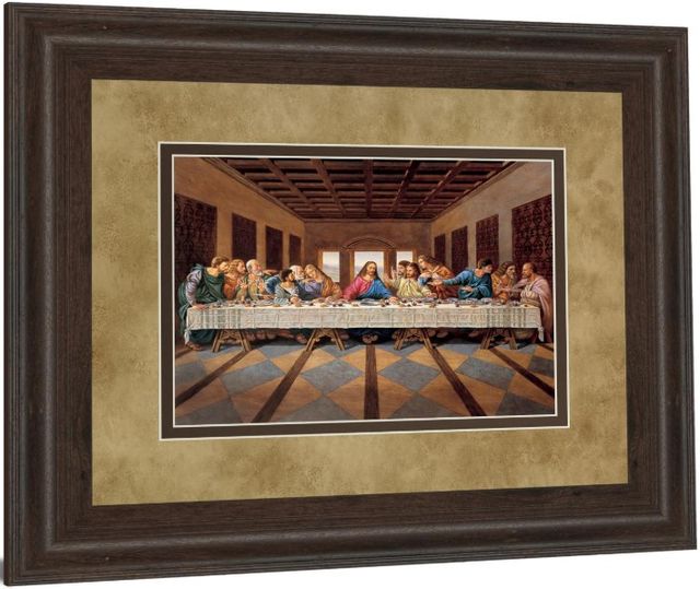 Classy Living Last Supper 34" Wall Art-3