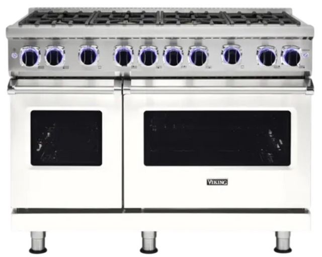 Viking® 7 Series 48'' Pure White Pro Style Gas Range