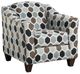 Affordable Furniture Anna Silver Accent Chair-0