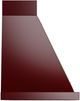 Ilve® Nostalgie II Noblesse 30" Burgundy Wall Mounted Range Hood with Noblesse Frame-2