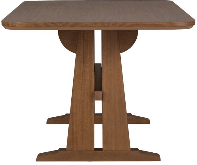 Flexsteel® Lincoln Walnut Rectangular Dining Table-4