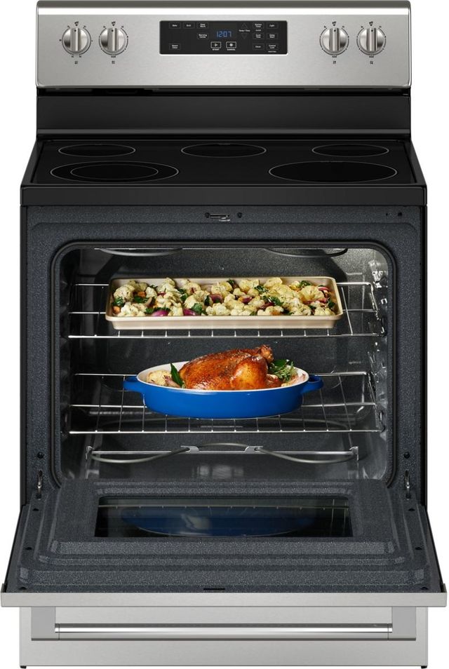 Maytag® 30" Fingerprint Resistant Stainless Steel Freestanding Electric Range -2