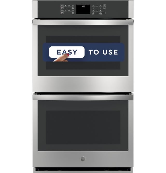 GE® 30" Stainless Steel Electric Built In Double Oven-4