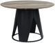 ACME Furniture Zudora Antique Oak/Black Dining Table-0