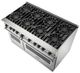 Viking® 5 Series 48” Pure White Pro Style Liquid Propane Gas Range-4