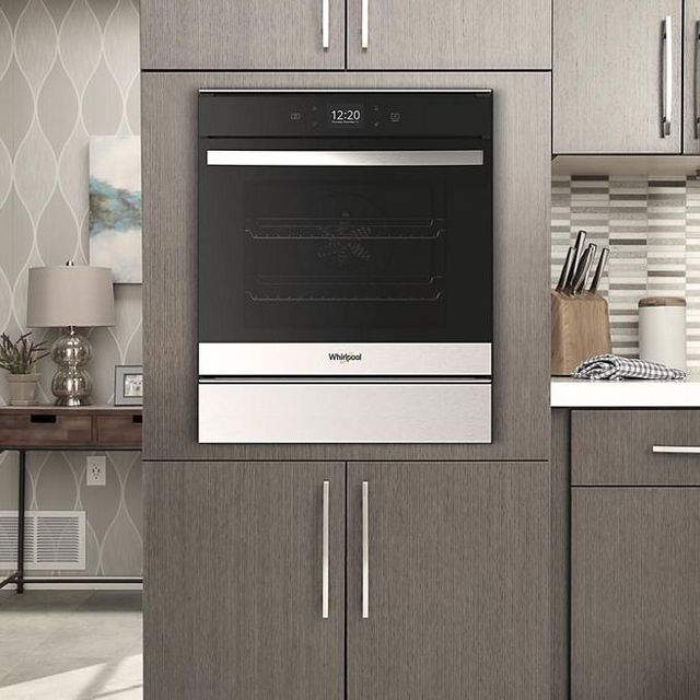 Whirlpool® 24" Fingerprint Resistant Stainless Steel Single Electric Wall Oven-5