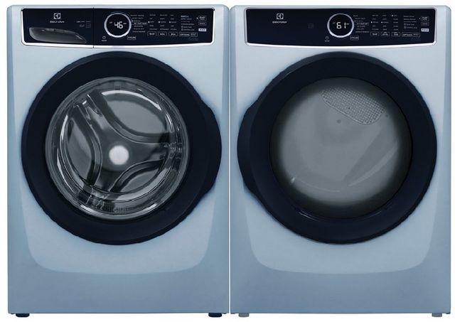 Electrolux Glacier Blue Front Load Laundry Pair-0