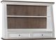 Liberty Furniture River Place Riverstone White/Tobacco Angled Server Hutch-0