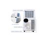 AIREMAX 8,000 BTU Portable Air Conditioner Cools 500 Sq. Ft. with Dehumidifier and Heater in White-5