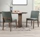 New Classic® Home Furnishings Kody Dark Walnut/Forest Green Dining Side Chair-1