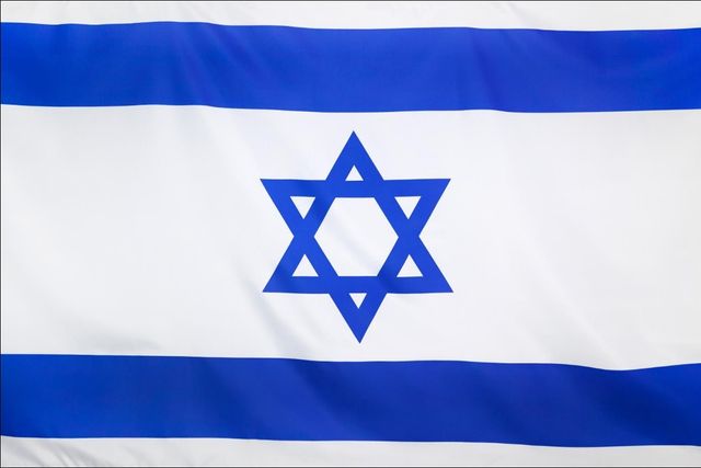 Classy Living Israel Flag Wall Art-0
