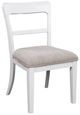 Signature Design by Ashley® Greddinton Gray/White Upholstered Dining Side Chair-0