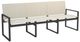 Homecrest™ Outdoor Living Customizable Allure Aluminum/Fabric Outdoor Sling Sofa-0