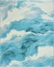 Nourison Home™ Color Splash Blue/Ivory 5'x7' Coastal Area Rug-0
