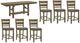Liberty Furniture Brook Bay 7-Piece Sandstone Optional Gathering Table Set-0