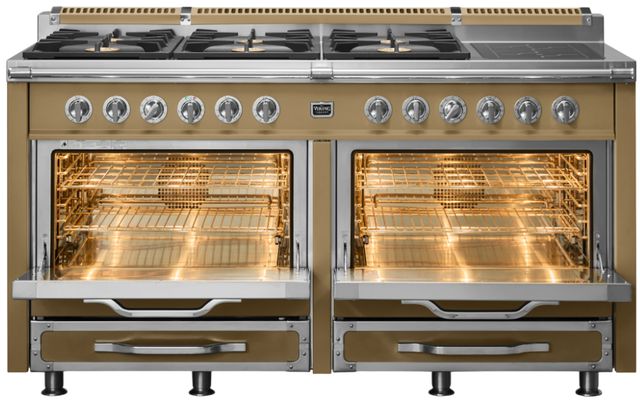 Viking® Tuscany 66" Golden Hour Pro Style Dual Fuel Range-1