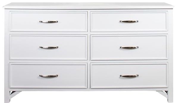 Riverside Furniture Talford Cotton 6-Drawer Dresser-0
