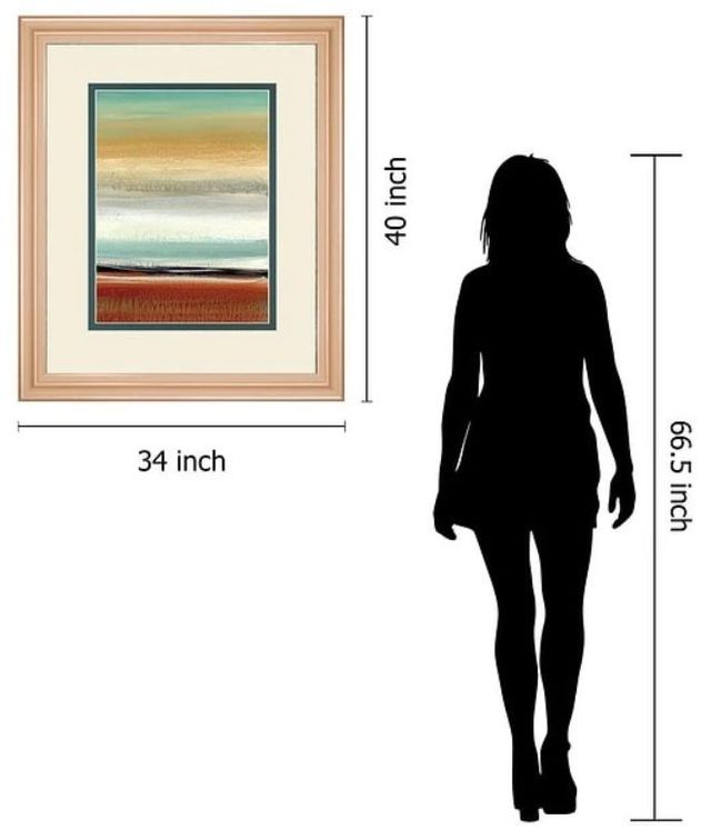 Classy Art Horizon Lines II by Tesla, C Wall Art-3