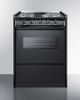 Summit® 24" Black Slide-In Electric Range-1