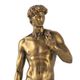A & B Home Gold David Statue-2
