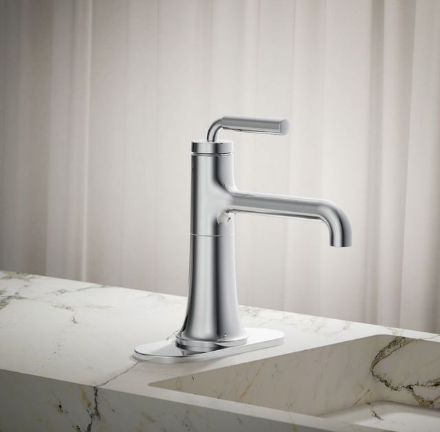 KOHLER® Tone™ Polished Chrome 1.2 GPM Single-Handle Bathroom Sink Faucet-1