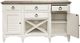 Riverside Furniture Myra Natural/Paperwhite Server-3