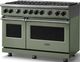 Viking® 7 Series 48'' Eucalyptus Pro Style Natural Gas Range-3