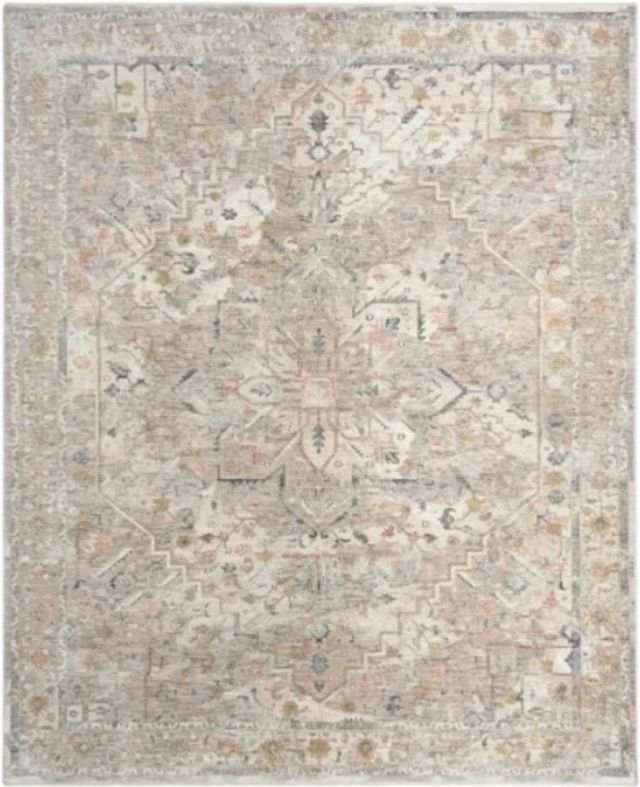 Nourison Home™ Antique Fusion Ivory 5'x8' Style 1 Area Rug-0