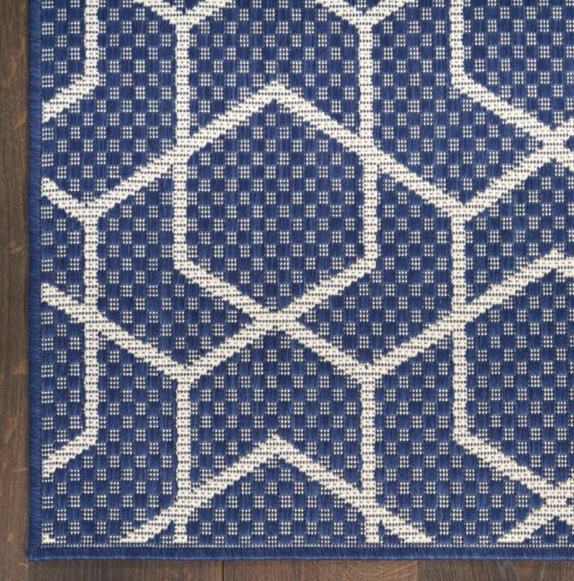 Nourison Home™ Horizon HOZ01 Navy 5'x7' Area Rug-4