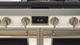Fulgor Milano® Evoque 400 Series 60" Matte White Pro Style Dual Fuel Hybrid Range with Brushed Brass Trim -5