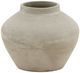 Dovetail Furniture Jocasta Natural Gray Cement Outdoor Vase-0