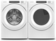 Amana® White Front Load Washer & Electric Dryer Laundry Pair-4