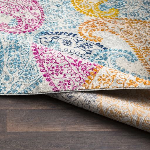 Surya Harput Multi-Color 2'x3' Throw Rug-3