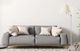 Cal® Lighting & Accessories Brushed Steel/Off-White Swing Arm Floor Lamp-2
