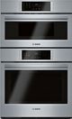 Bosch 800 Series 30" Stainless Steel Oven/Microwave Combination Electric Wall Oven-0