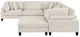 Homelegance® Robstown 6-Piece Beige Modular Sectional with Ottoman-3