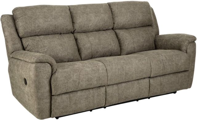 HomeStretch Milan Tan Manual Reclining Sofa-0