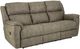 HomeStretch Milan Tan Manual Reclining Sofa-0