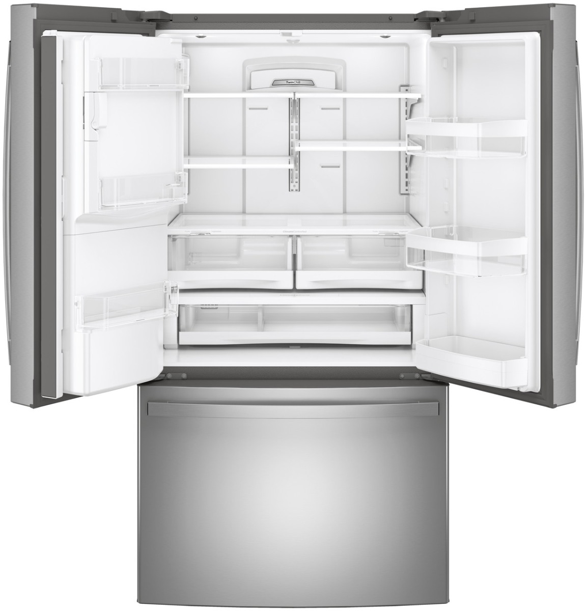 GE® 27.7 Cu. Ft. Fingerprint Resistant Stainless Steel French Door Refrigerator-8