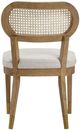 TOV Furniture Cosette Cream/Natural Dining Chair-4